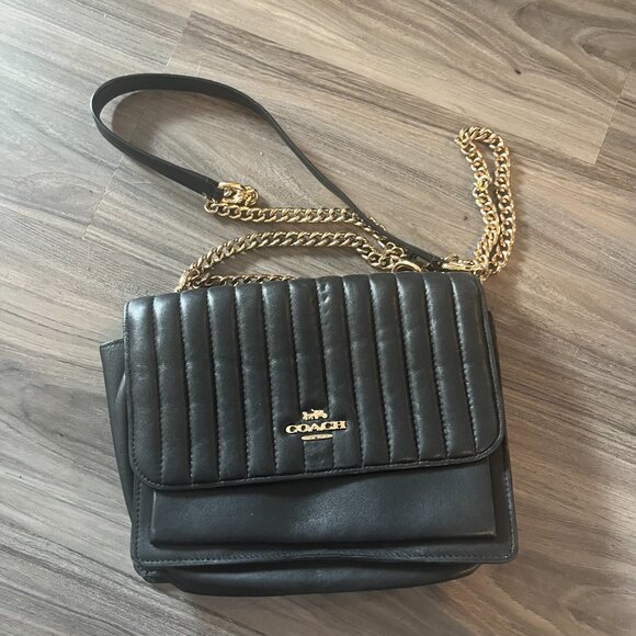 COACH Klare Crossbody With Linear Quilting - Picture 2 of 8